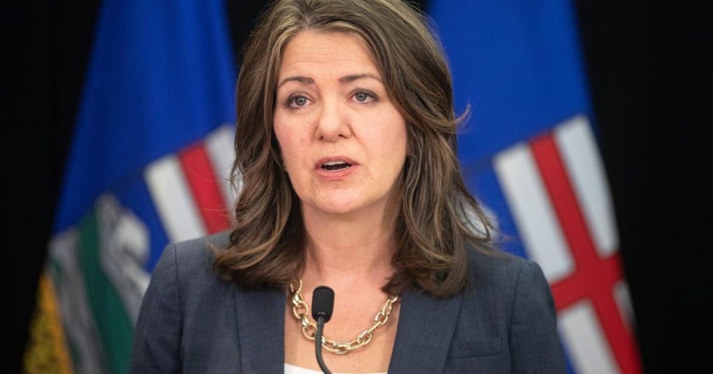 Alberta Premier Smith willing to use the notwithstanding clause on trans health bill