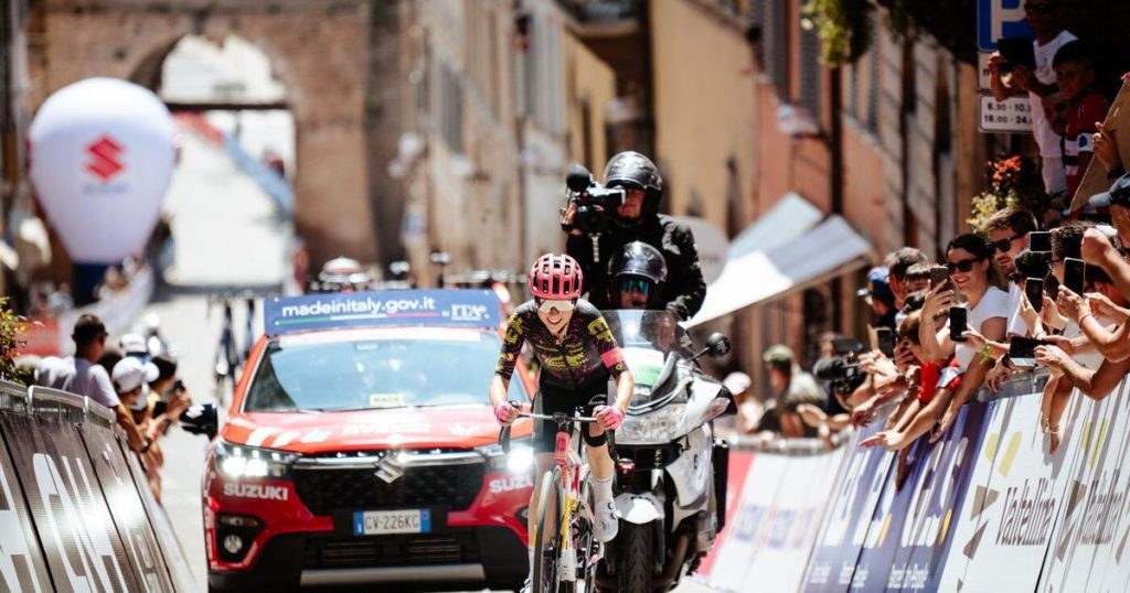 Canadian Clara Emond continues her law studies as she competes as an elite road-racer