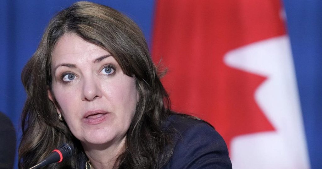 Alberta Premier Smith pitching joint Canada-U.S. NORAD military base in Arctic