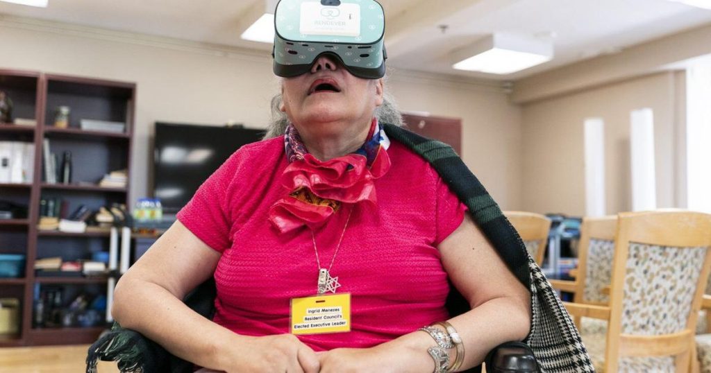 Virtual safari trips, a return to the cockpit: seniors embrace VR in long-term care