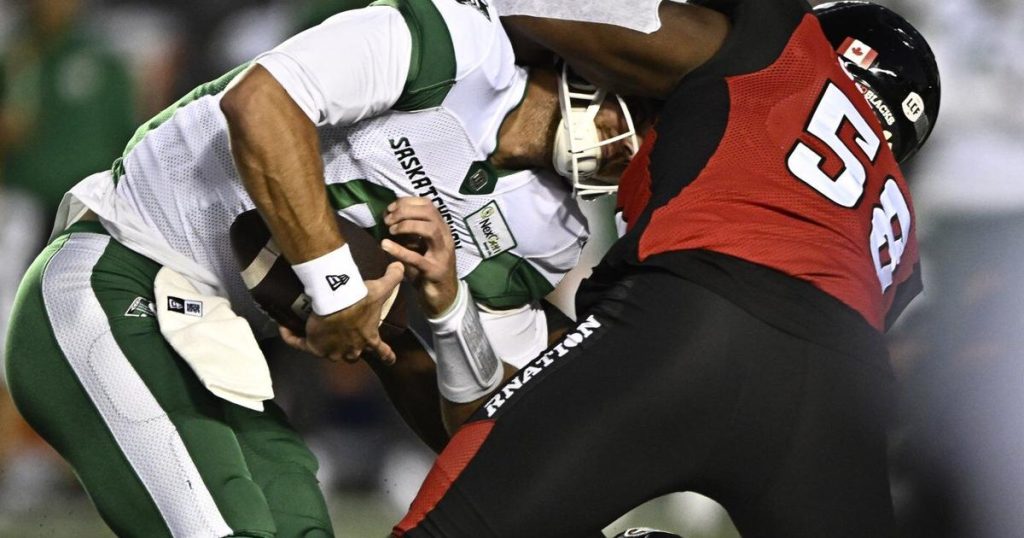 Ottawa Redblacks sign American defensive lineman Bryce Carter to extension