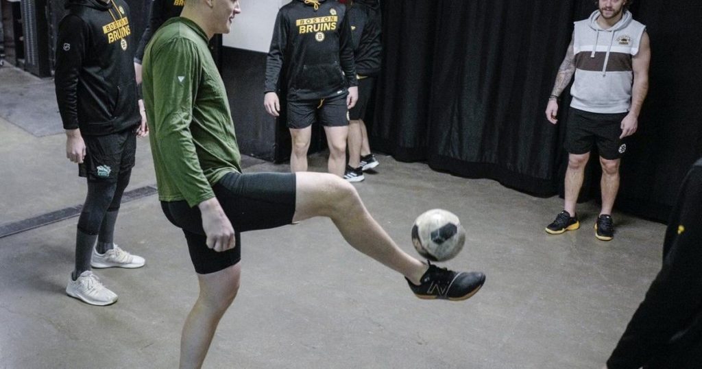 ‘It’s pretty competitive’: NHL players and their pre-game sewer ball obsession