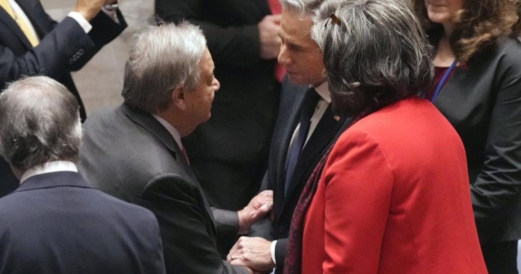 Blinken is avoiding Ukraine and the Middle East at a divided UN Security Council