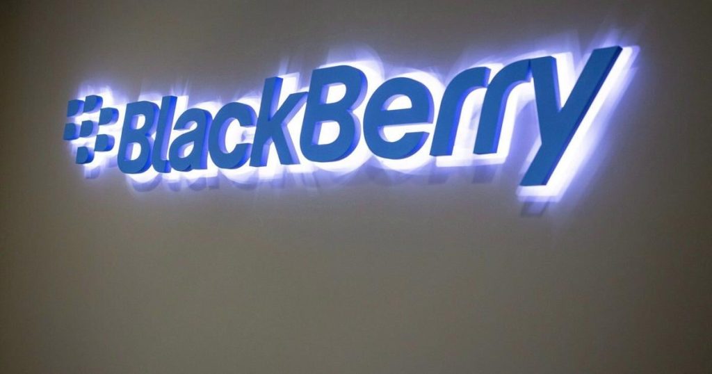 BlackBerry third-quarter loss shrinks to US million