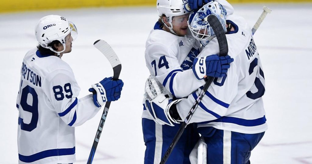 Murray nets first win in nearly 21 months as Maple Leafs beat Sabres 6-3