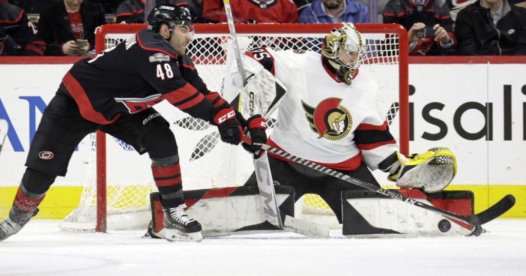 Senators top Canucks 5-4 in OT, goalie Leevi Merilainen earns first NHL win