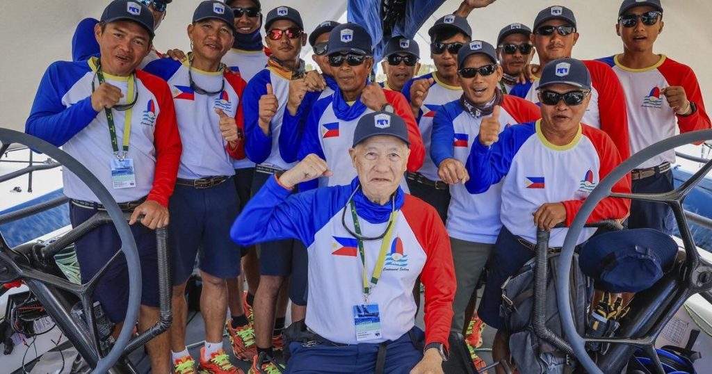 An all-Filipino crew is set to make history in the Sydney to Hobart yacht race