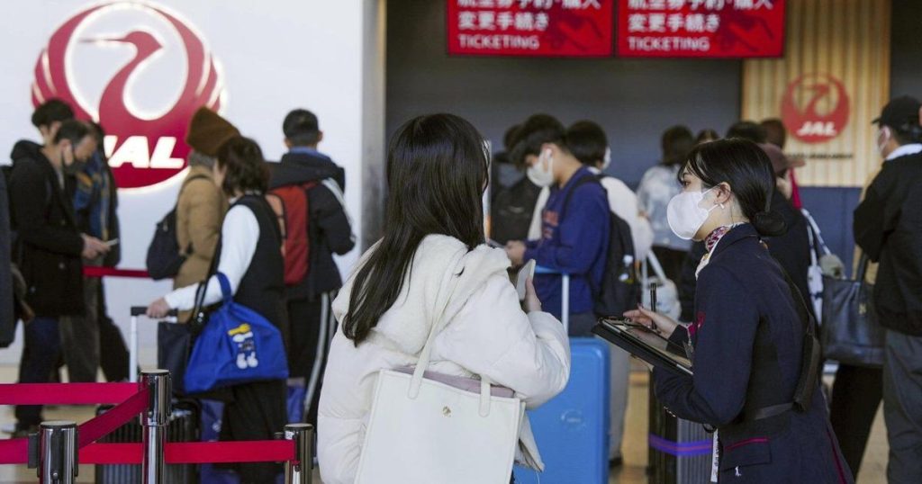 Japan Airlines was hit by a cyberattack, delaying flights during the year-end holiday season