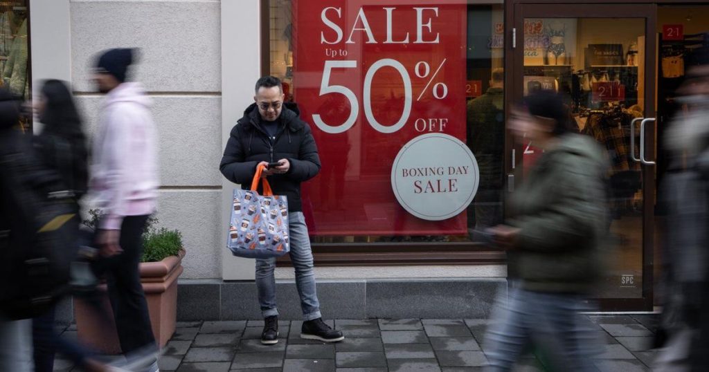 Boxing Day shoppers take advantage of tax holiday amid cost of living crisis