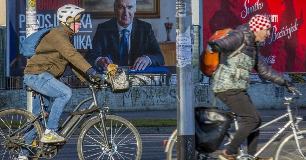 Croatia’s outspoken president is seeking reelection. He faces several contenders in Sunday’s vote