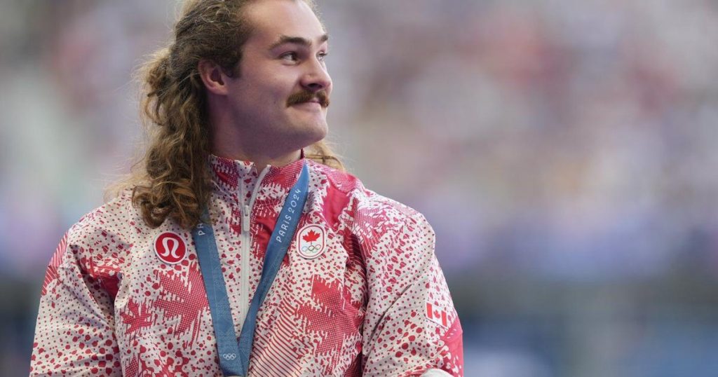 Hammer thrower Ethan Katzberg voted The Canadian Press top male athlete of 2024