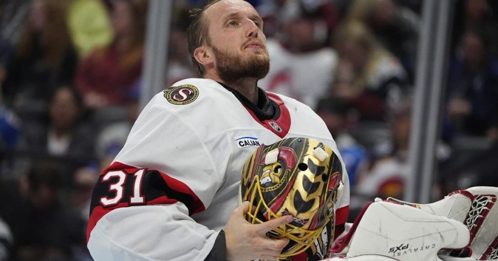 Senators to embark on road trip without Ullmark or Forsberg healthy