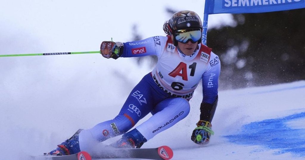 Italian skier Brignone wins World Cup GS, gets 1st victory for her team in Austrian event since 2002