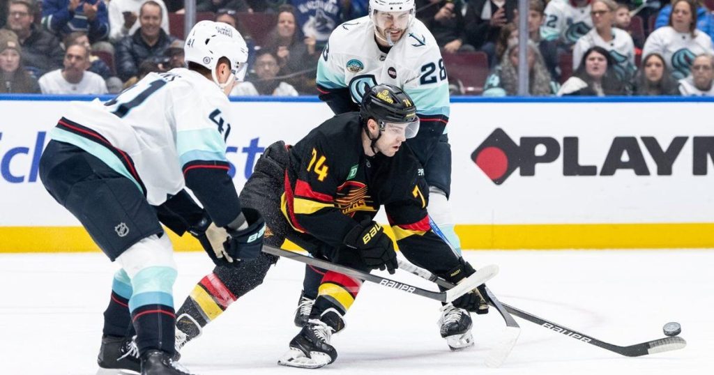 Vancouver Canucks collapse in 5-4 overtime loss to Seattle Kraken