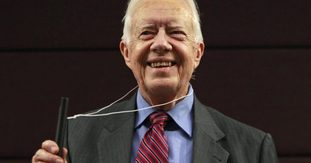 Jimmy Carter made eradicating Guinea worm disease a top mission