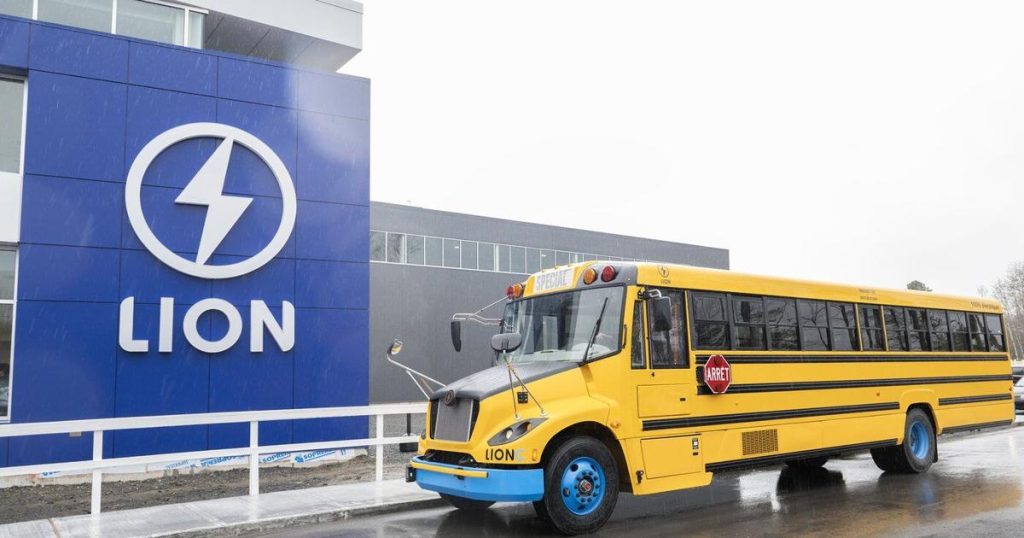 Lion Electric plans to focus on buses rather than trucks in bid to attract buyer