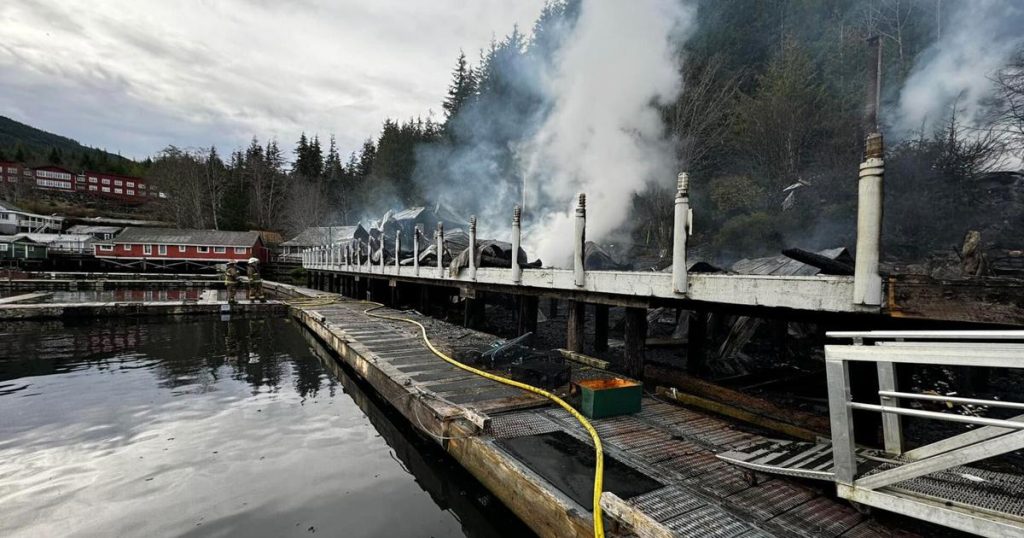 Fire devastates B.C.’s Telegraph Cove |