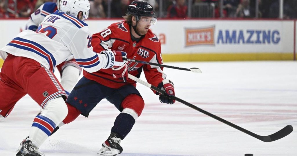 NHL roundup: Ovechkin closes in on Gretzky’s goal record as Caps beat Rangers 7-4