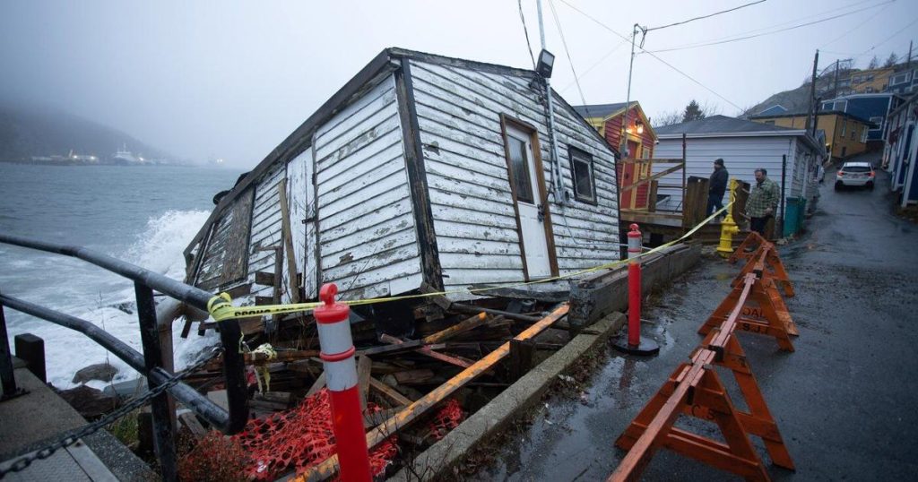 Part of street washed away and state of emergency declared in N.L. town after storm