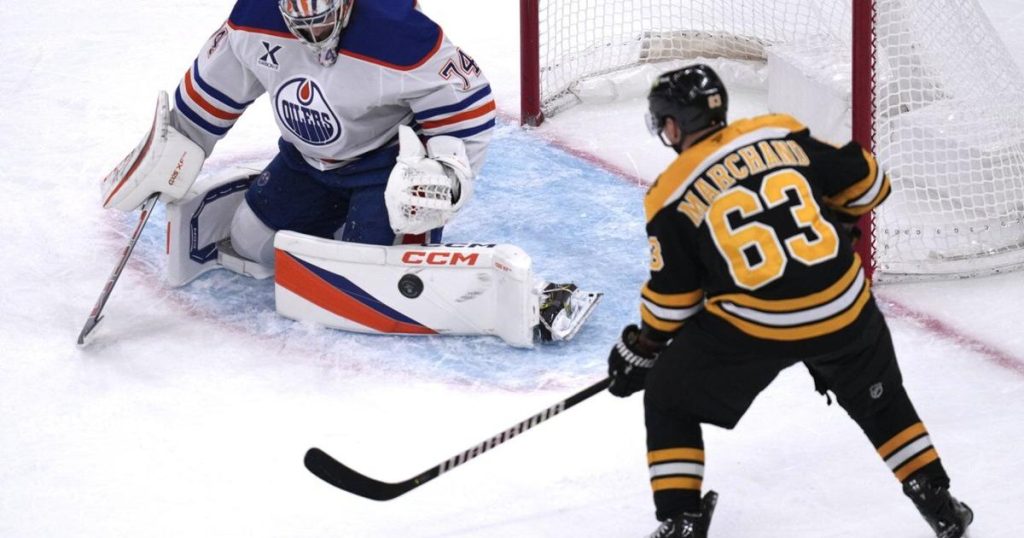 Henrique scores a pair as Oilers beat struggling Bruins 4-0