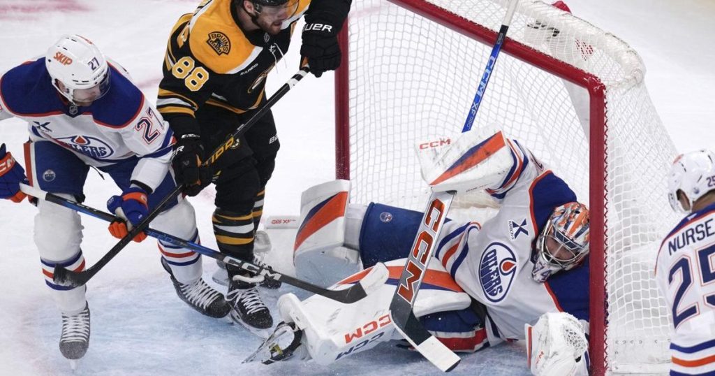 NHL roundup: Surging Oilers blank slumping Bruins 4-0