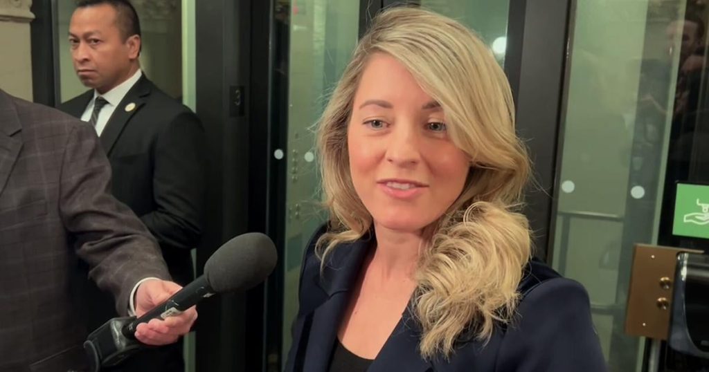 Joly not seeking Liberal leadership to replace Trudeau |