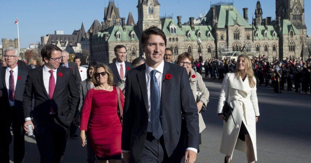 Justin Trudeau’s own walk in the snow launched a historic week in federal politics