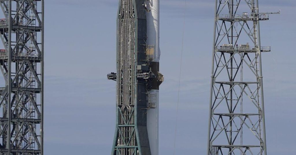 Jeff Bezos’ space company tries again to launch massive new rocket after last-minute postponement