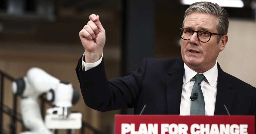 Britain’s leader unveils AI strategy, including vow to rip up red tape hindering AI projects