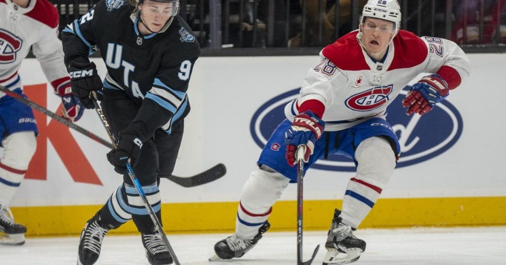 Dach scores twice as surging Canadiens beat Utah 5-3