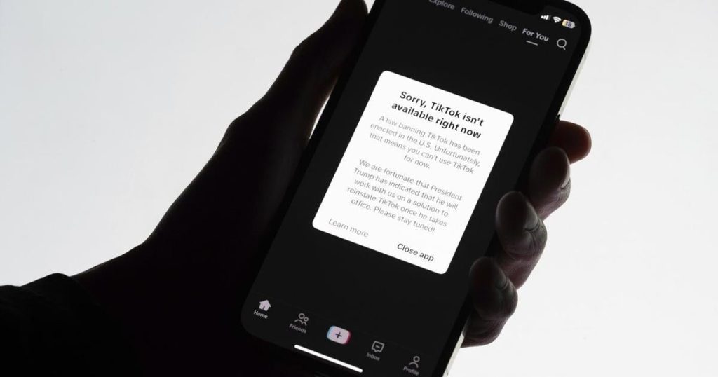 TikTok appears to be restoring service after U.S. ban, still available to Canadians