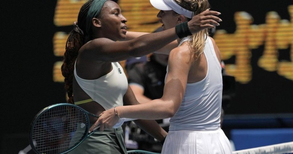 Coco Gauff loses to Paula Badosa in the Australian Open quarterfinals