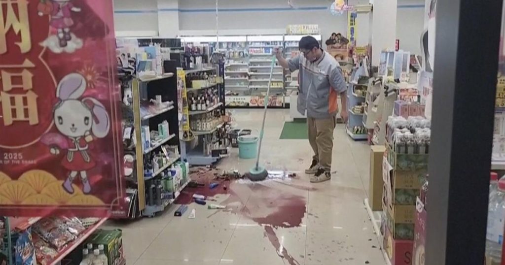 Strong earthquake in Taiwan injures 27 and causes scattered damage