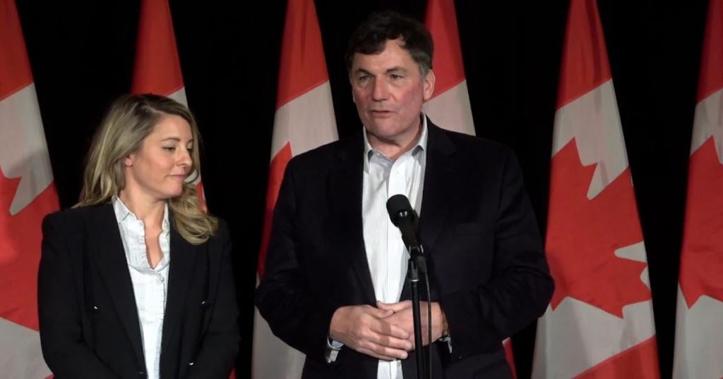 Finance Minister Dominic LeBlanc on President Donald Trump’s tariff threats |