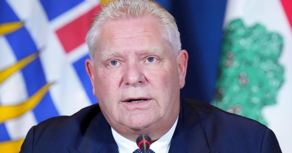 Premier Ford hints at an early provincial election