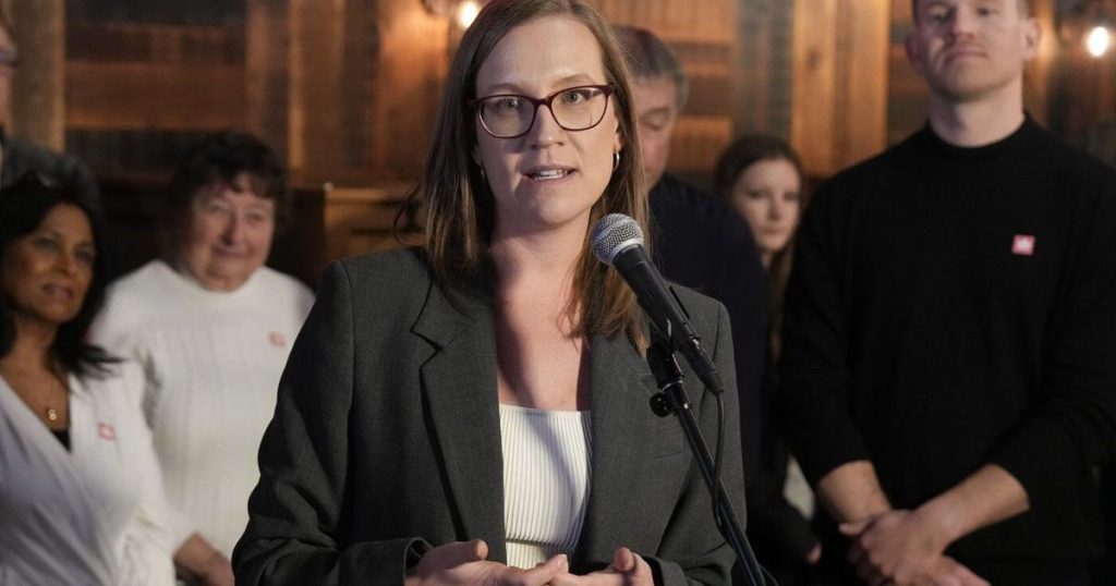 Karina Gould pitches policies as she officially enters race for Liberal leadership