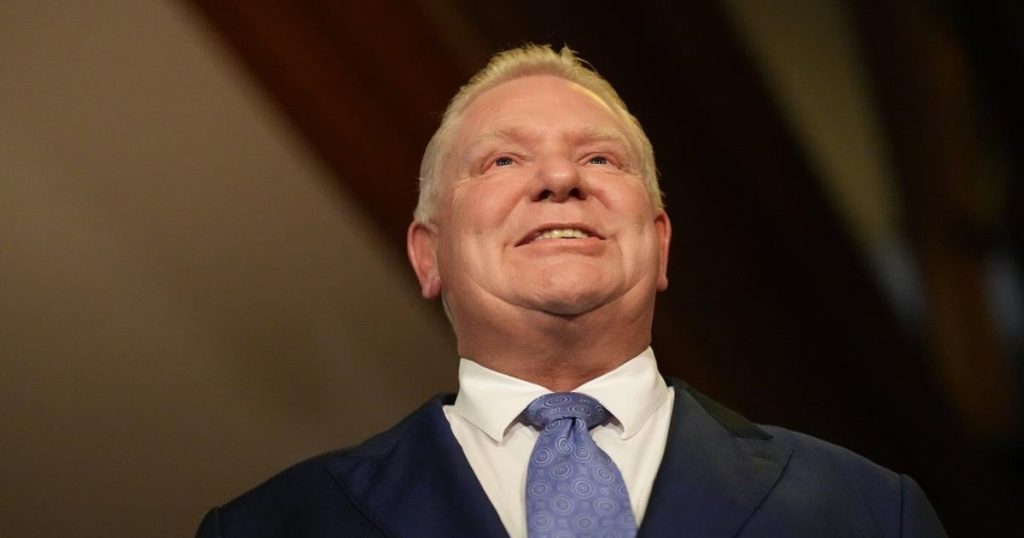 ‘You better pray we get elected’: Doug Ford says he will call snap Ontario election