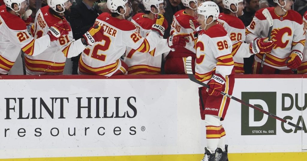 Kuzmenko scores twice as Flames hold off Wild for 5-4 win