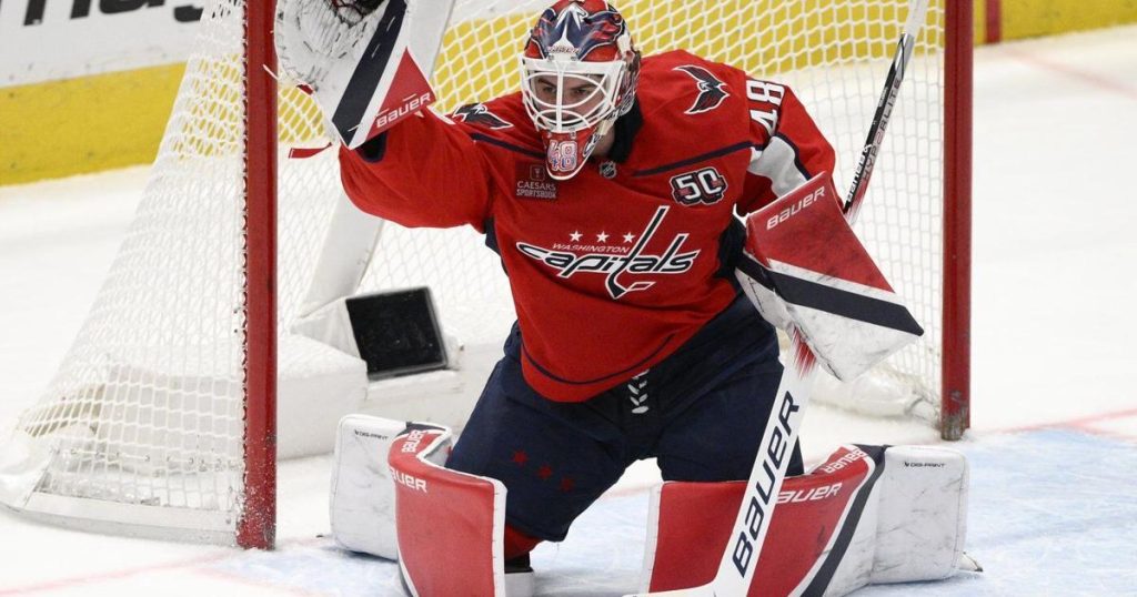 Washington Capitals sign goalie Logan Thompson to a 6-year, .1 million contract