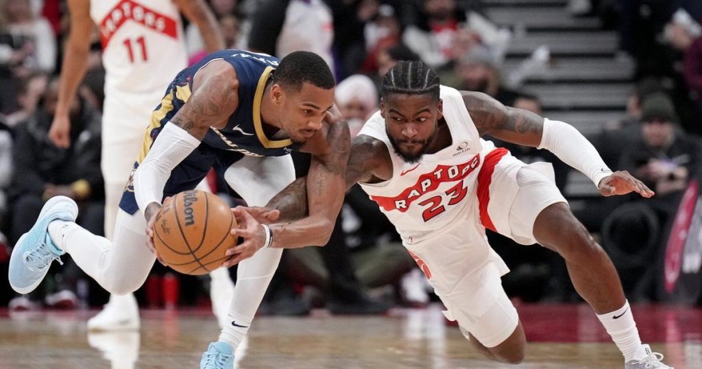 Rolling Raptors lean on ‘high level’ defence to get past Pelicans 113-104 Rolling Raptors lean on ‘high level’ defence to get past Pelicans 113-104