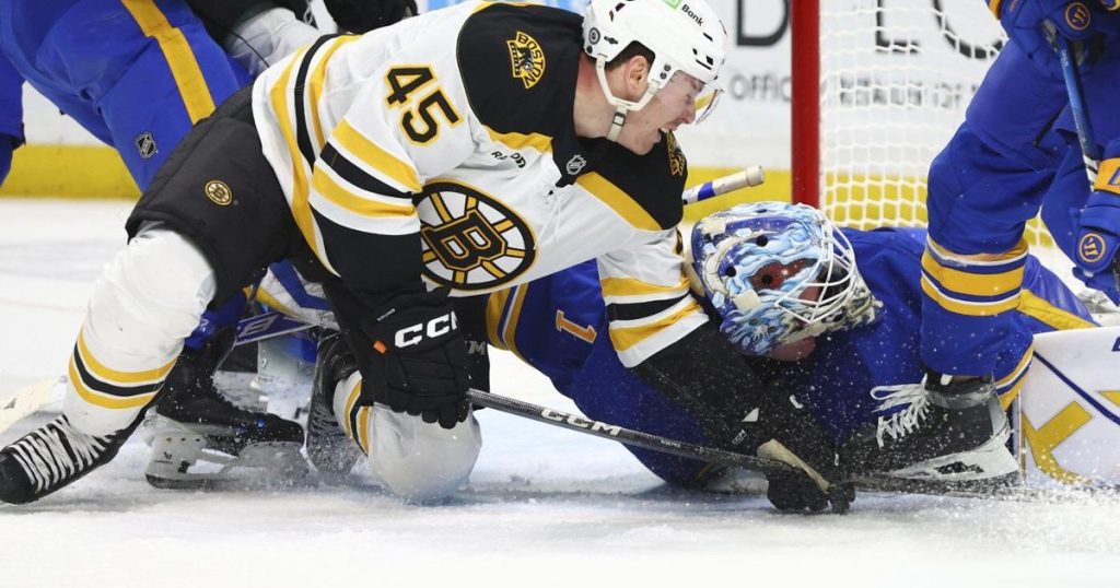 NHL roundup: Thompson, Peterka each net hat tricks as Sabres beat Bruins 7-2