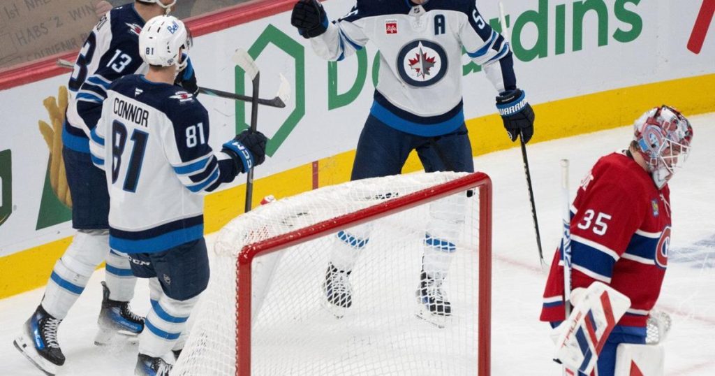 Connor scores back-breaker, Jets stars shine bright in 4-1 win over Canadiens