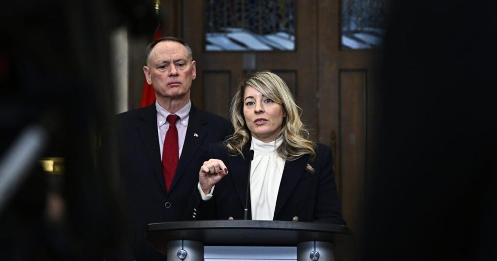 Joly to meet with U.S. Secretary of State Rubio as tariff threat looms