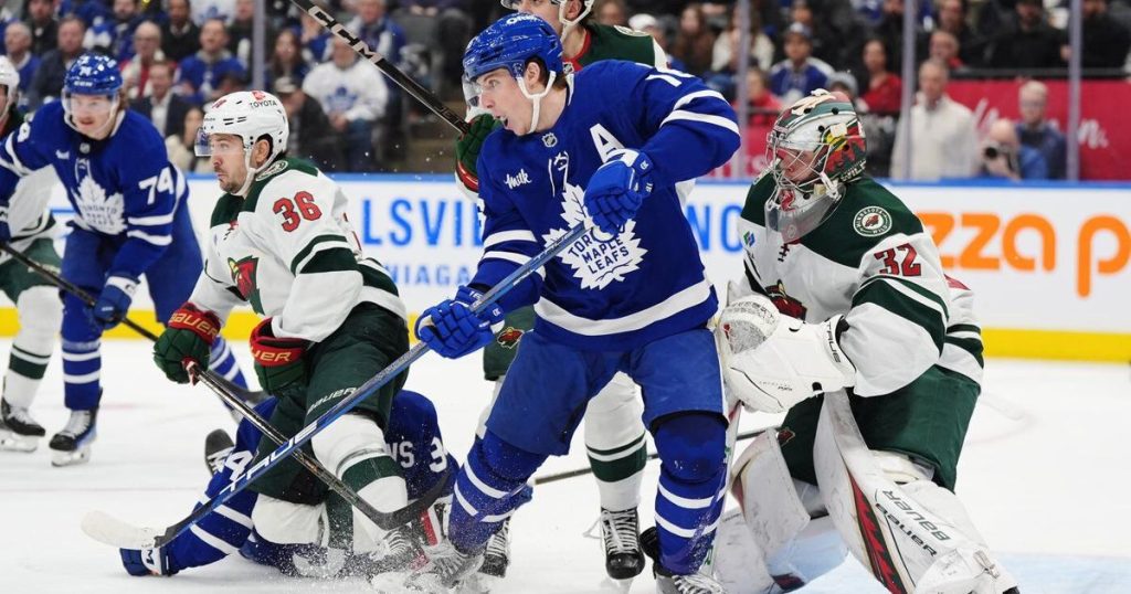 Minnesota Wild down slumping Toronto Maple Leafs 3-1