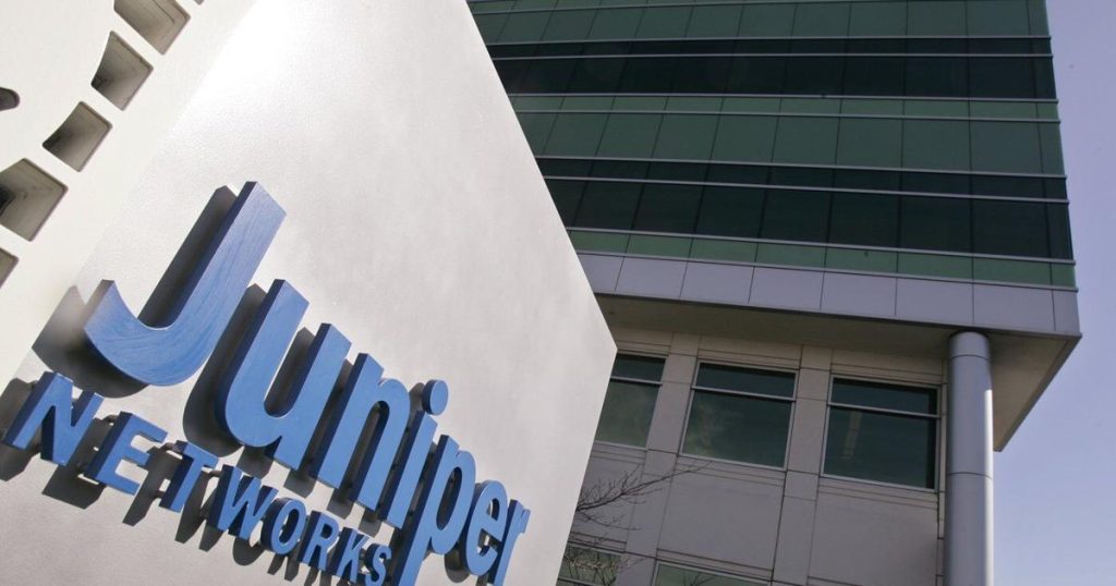 Justice Department sues to block  billion Juniper buyout by Hewlett Packard Enterprise