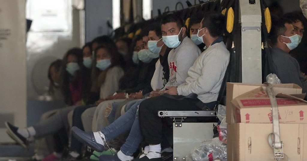 Air Force deportation flight skirts Mexican airspace to Guatemala as military’s border role grows