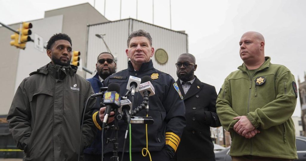 A man shot himself in the head inside a Baltimore courthouse, police say