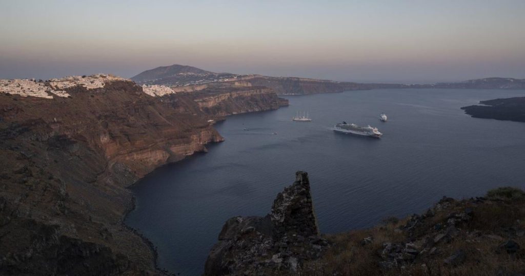 Multiple tremors near Greek island of Santorini shut schools and put residents on edge
