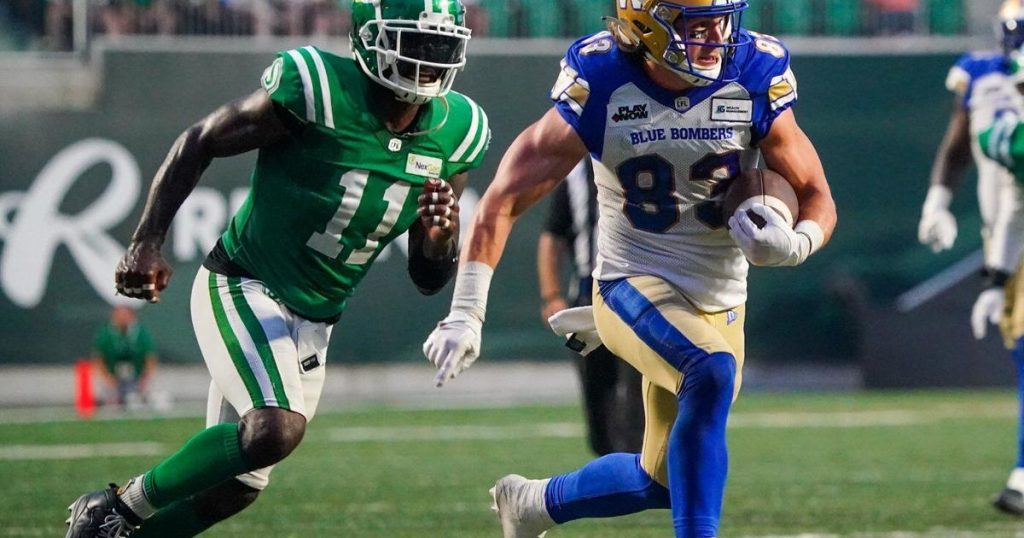 Blue Bombers re-sign two-time All-CFL receiver Dalton Schoen to one-year contract