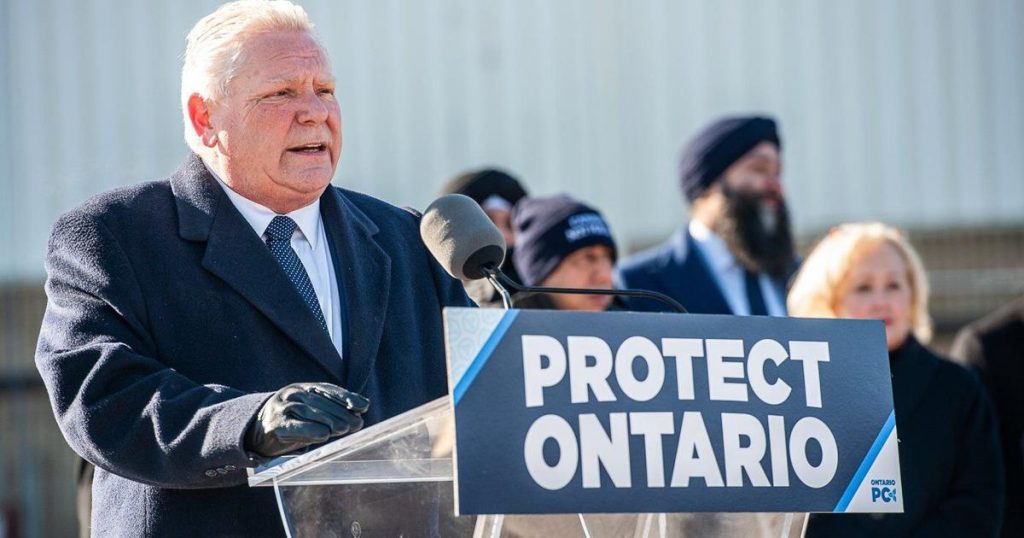 Snap election doesn’t leave Ontario vulnerable amid trade war, Doug Ford insists